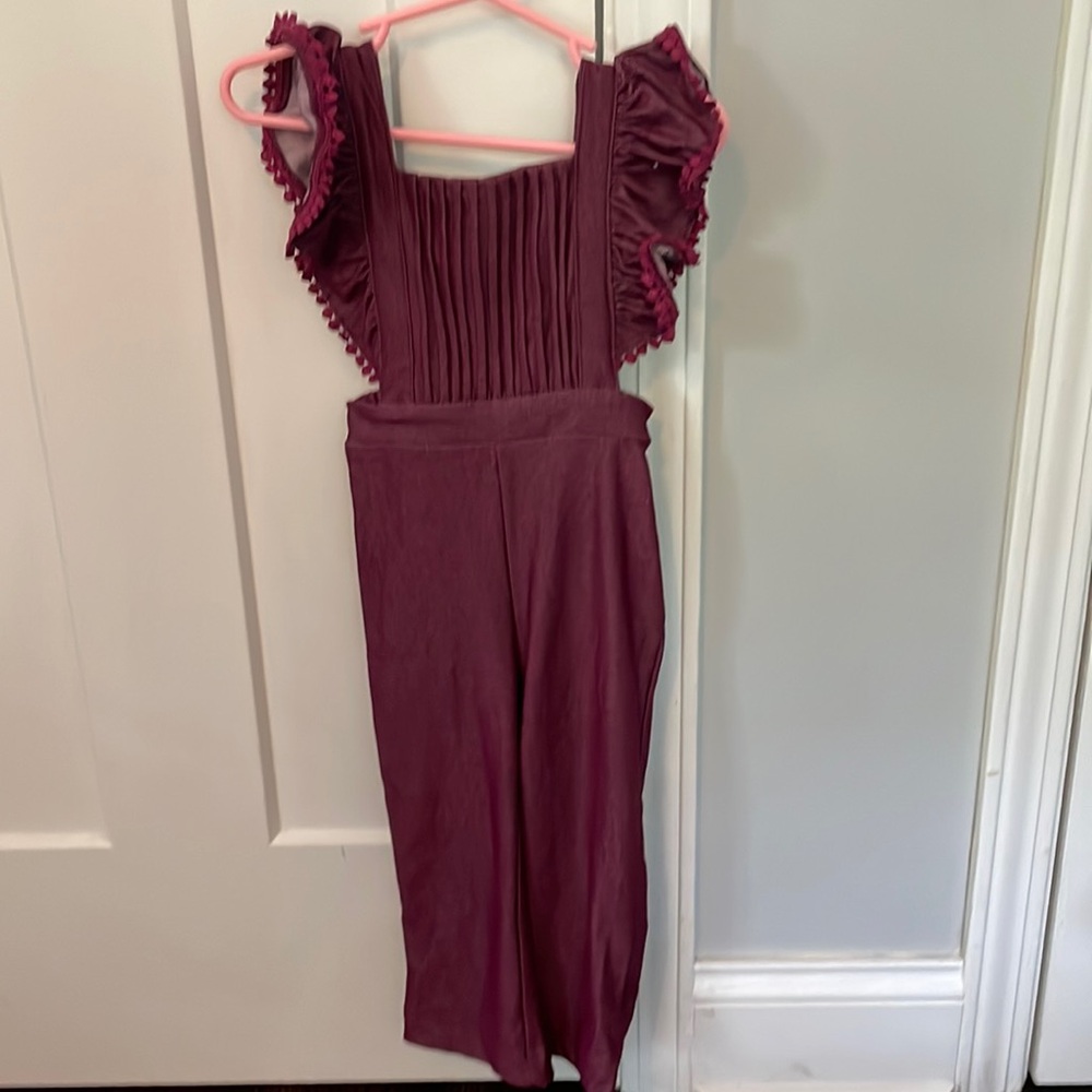 NWT little trendsetter overalls